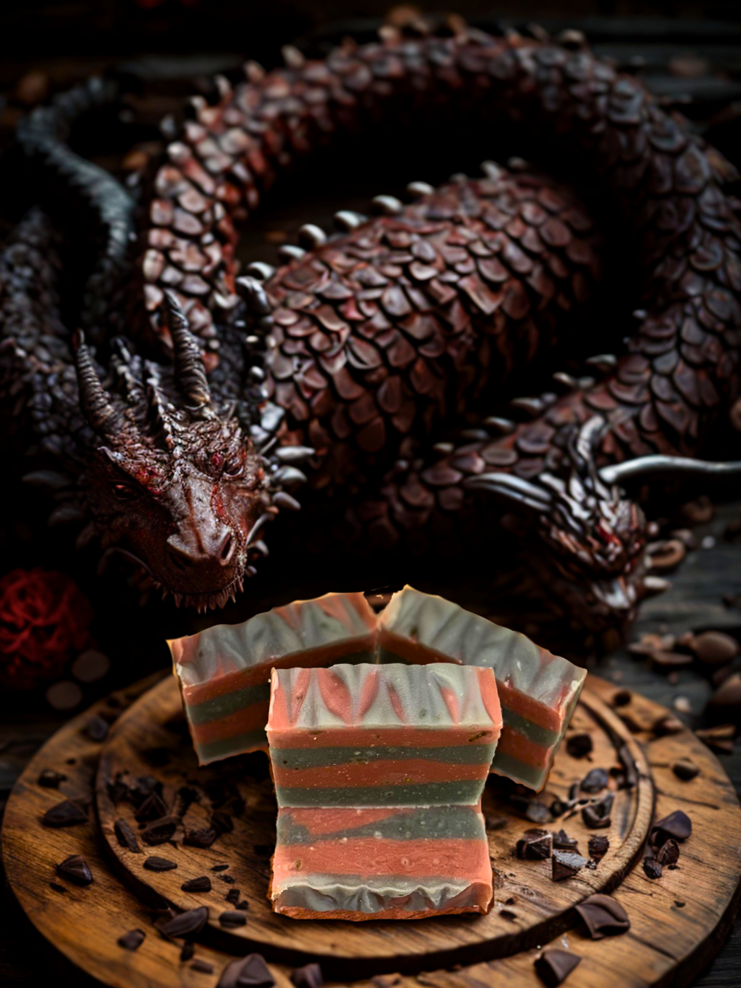 Dragon's Blood Goat Milk Soap - Large