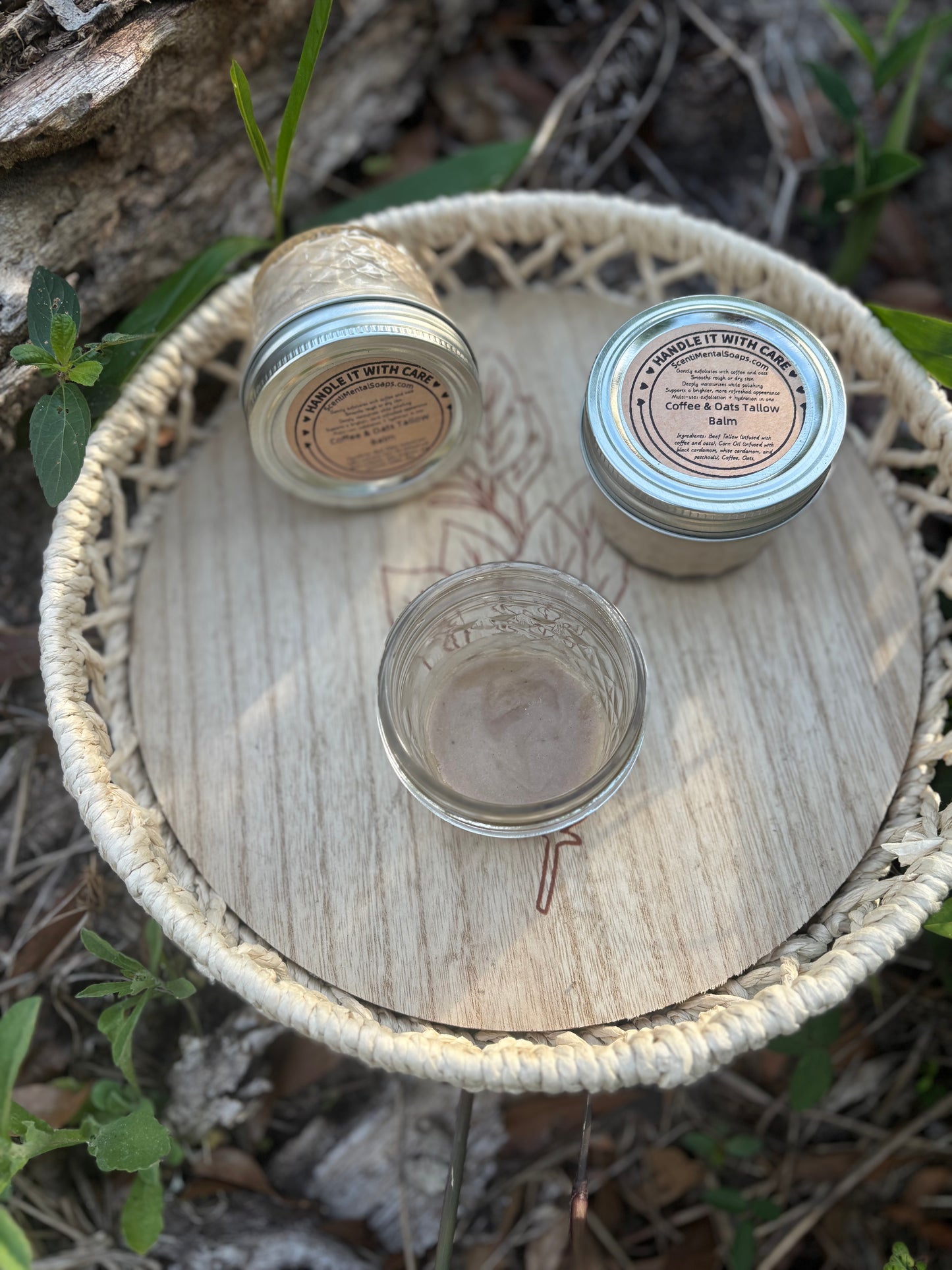Coffee & Oats Tallow Balm - Small