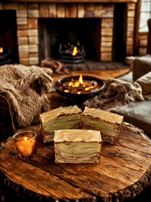 Butterscotch & Bourbon Vegan Soap - Large