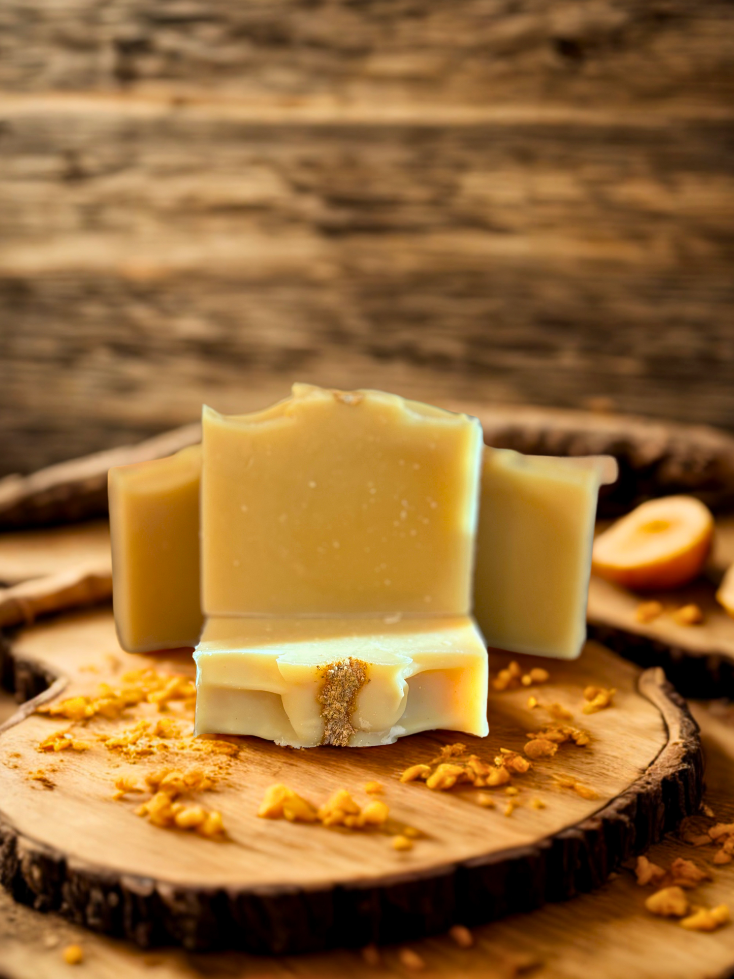 Ginger & Saffron Citronella Goat Milk Soap - Large