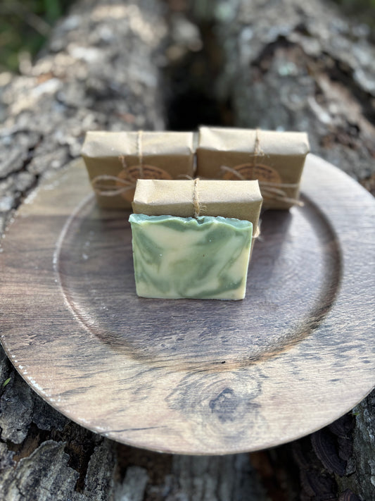 White Eucalyptus Goat Milk Soap - Large