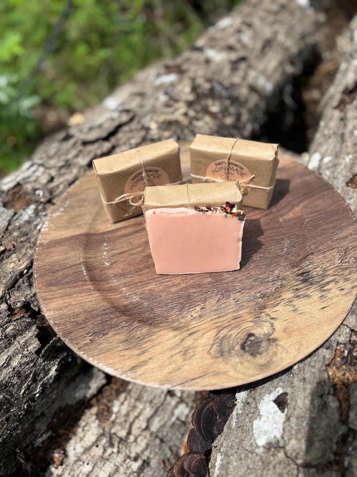 Rose & Sandalwood Goat Milk Soap - Large