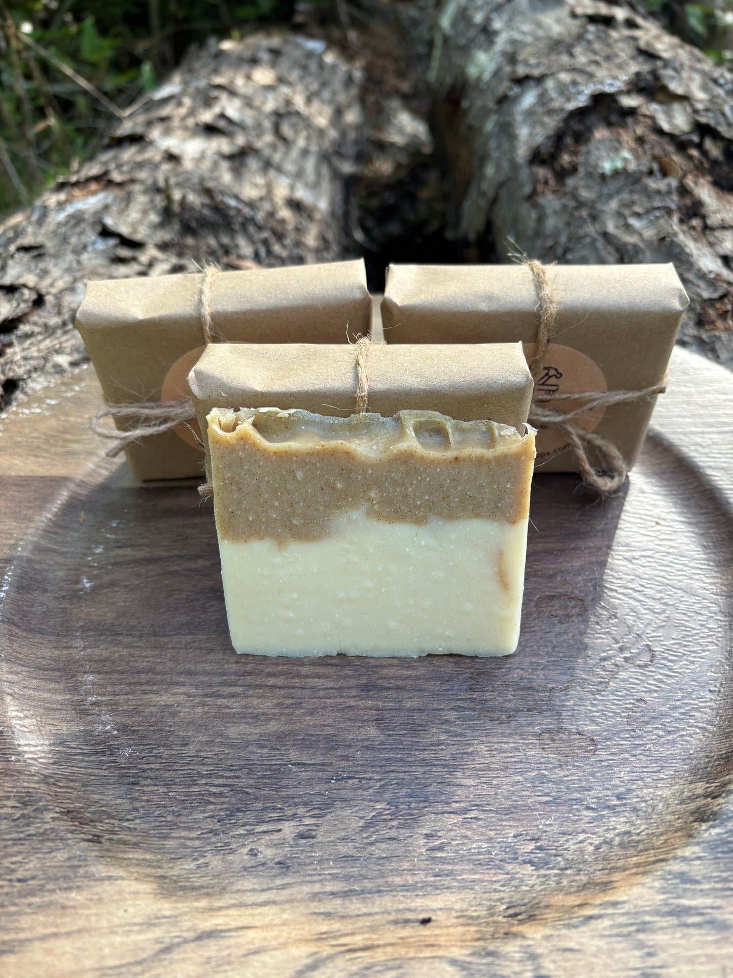 Golden Santal Goat Milk Soap - Large