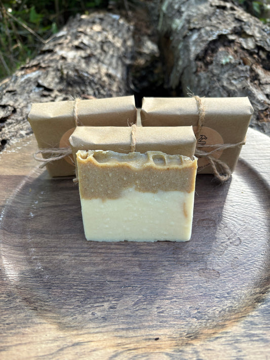 Golden Santal Goat Milk Soap - Large