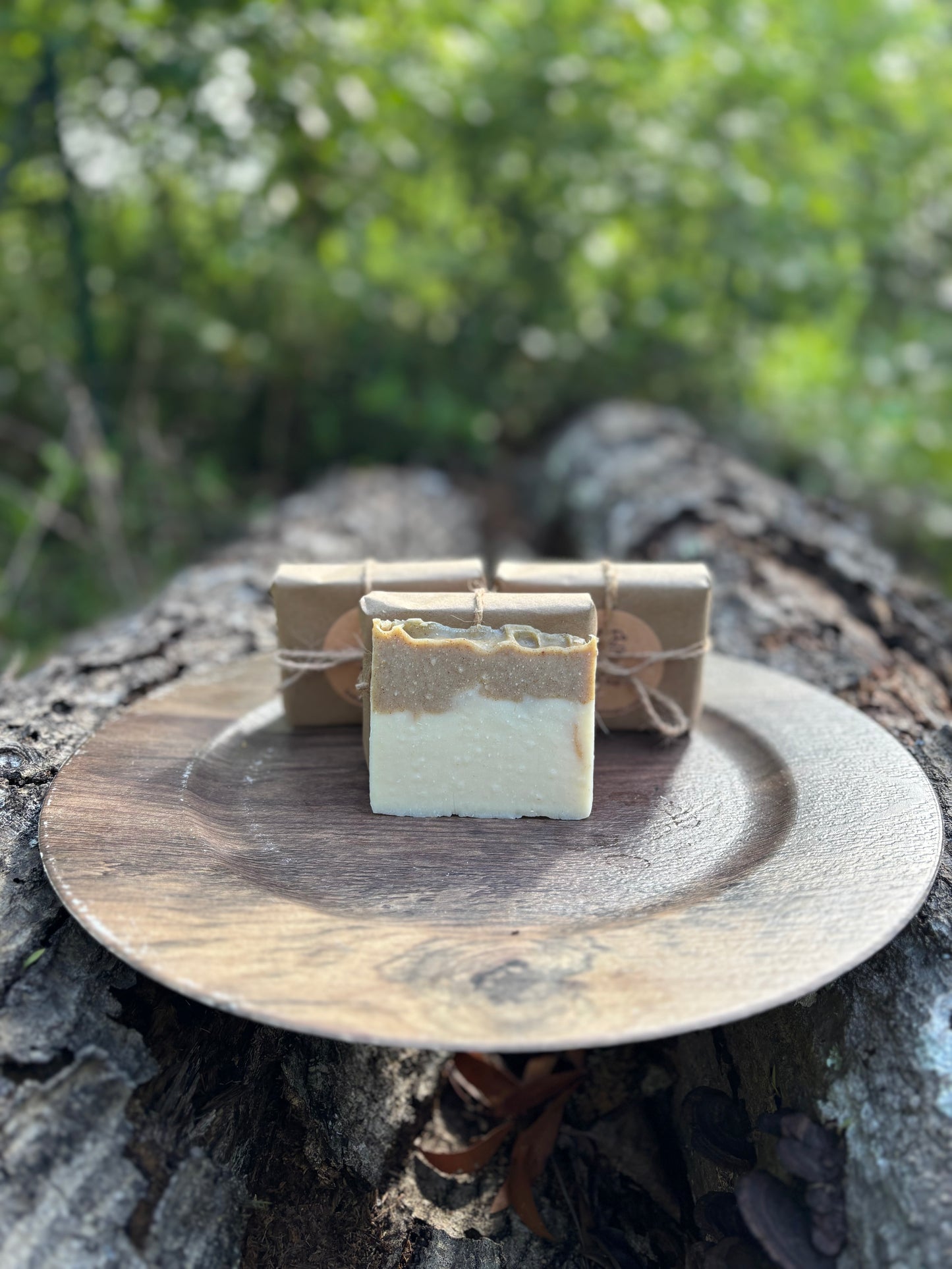 Golden Santal Goat Milk Soap - Large