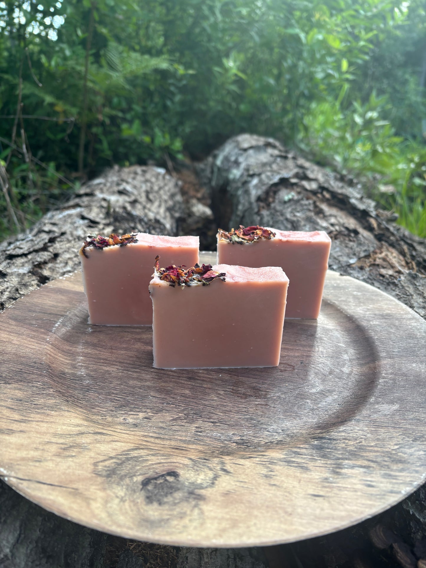 Rose & Sandalwood Goat Milk Soap - Large