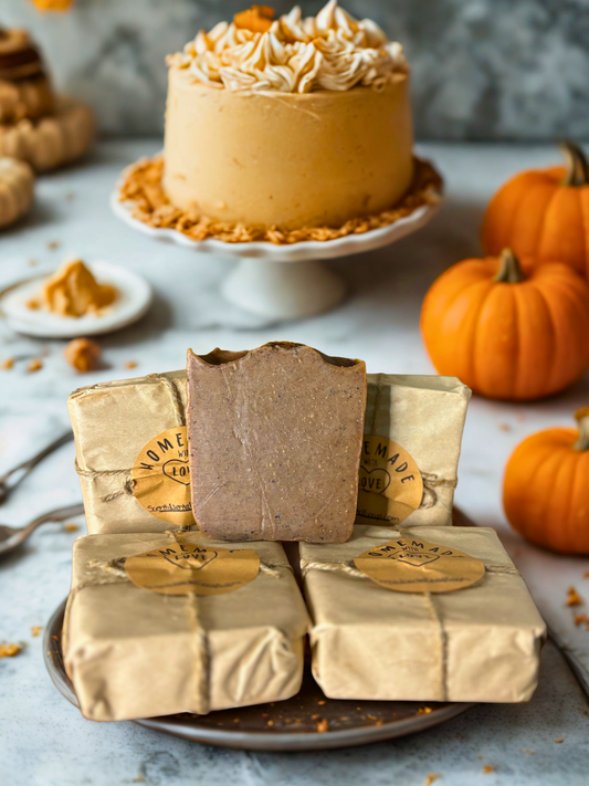 Pumpkin Spice Buttercream Tallow Soap - Large
