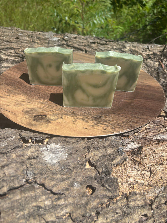 White Eucalyptus Goat Milk Soap - Large