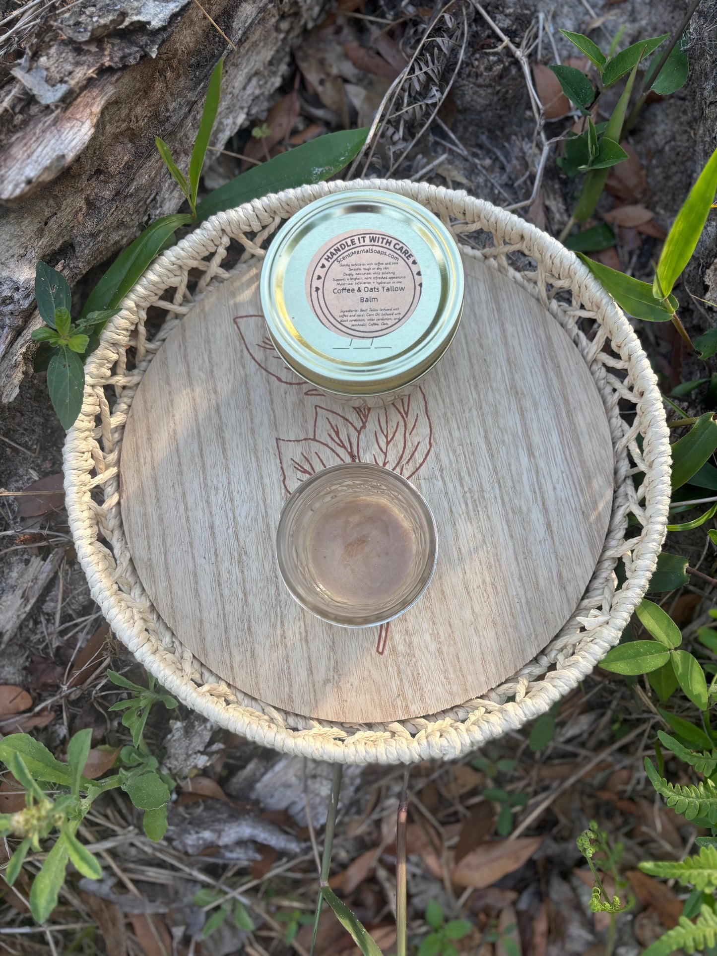 Coffee & Oats Tallow Balm - Large