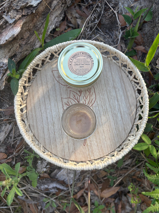 Coffee & Oats Tallow Balm - Large