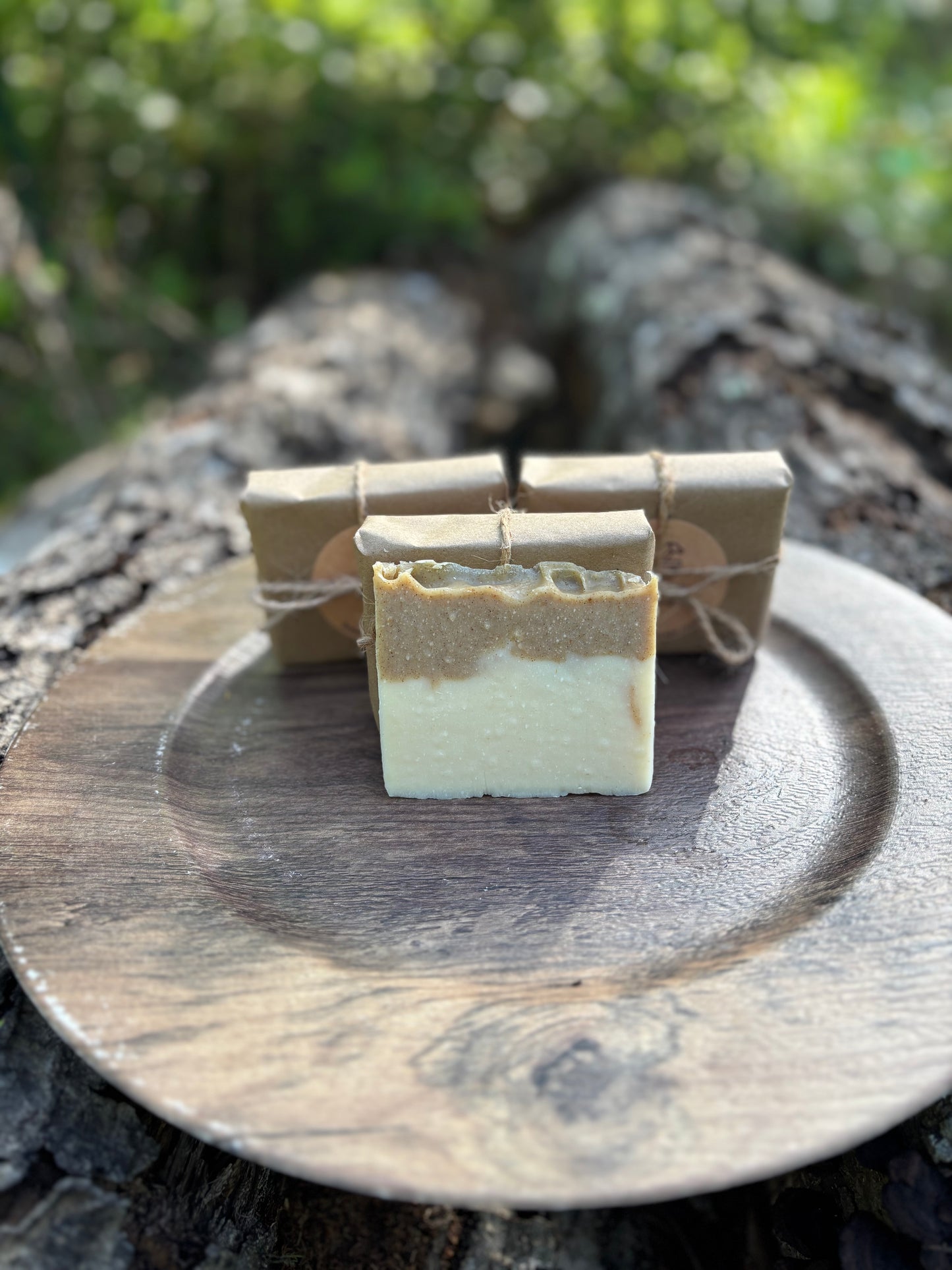 Golden Santal Goat Milk Soap - Large