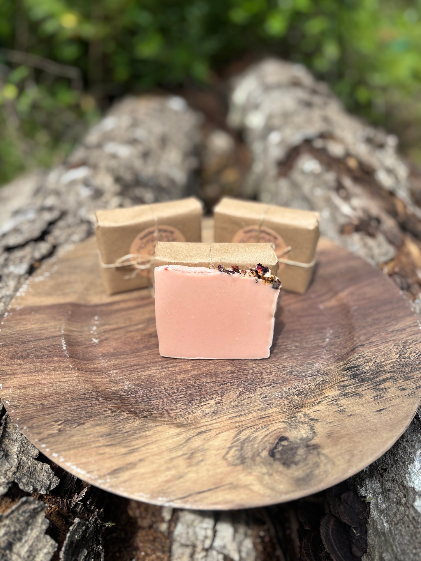 Rose & Sandalwood Goat Milk Soap - Large