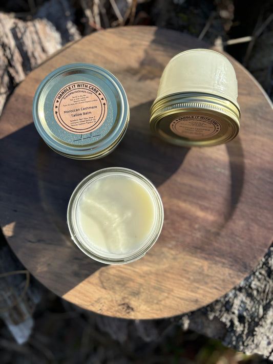 Moroccan Cashmere Tallow Balm - Large