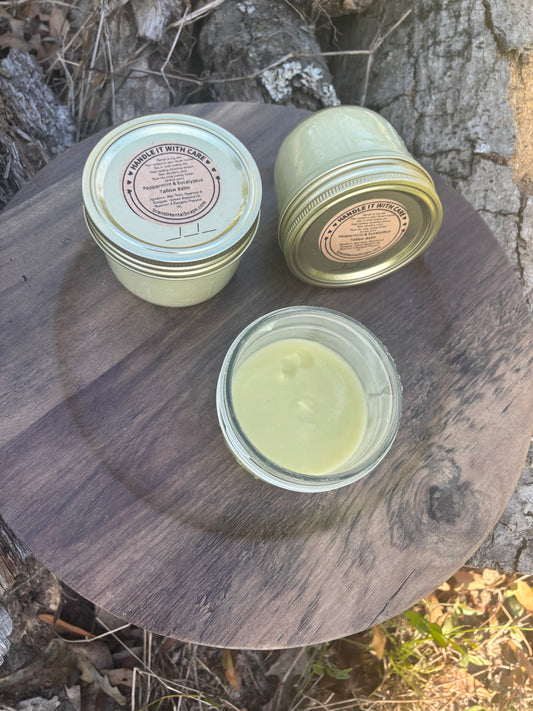 Peppermint & Eucalyptus Tallow Balm - Large