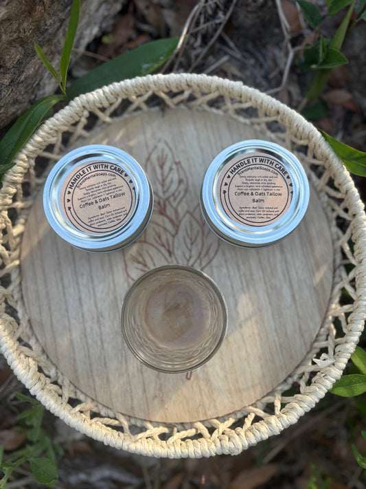 Coffee & Oats Tallow Balm - Small