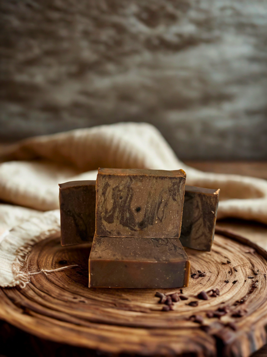 Black Cardamom & Cream Goat Milk Soap - Large