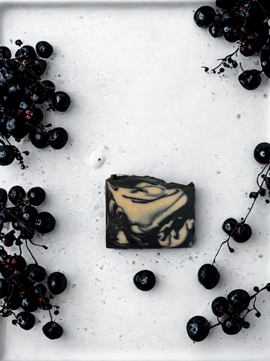 Black Currant & Absinthe Goat Milk Soap - Large