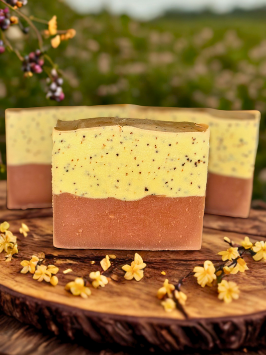 Black Currant & Jasmine Goat Milk Soap - Large