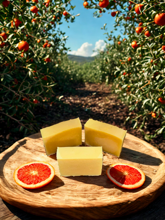 Blood Orange Goat Milk Soap - Large