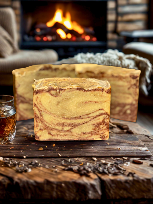 Butterscotch & Bourbon Vegan Soap - Large