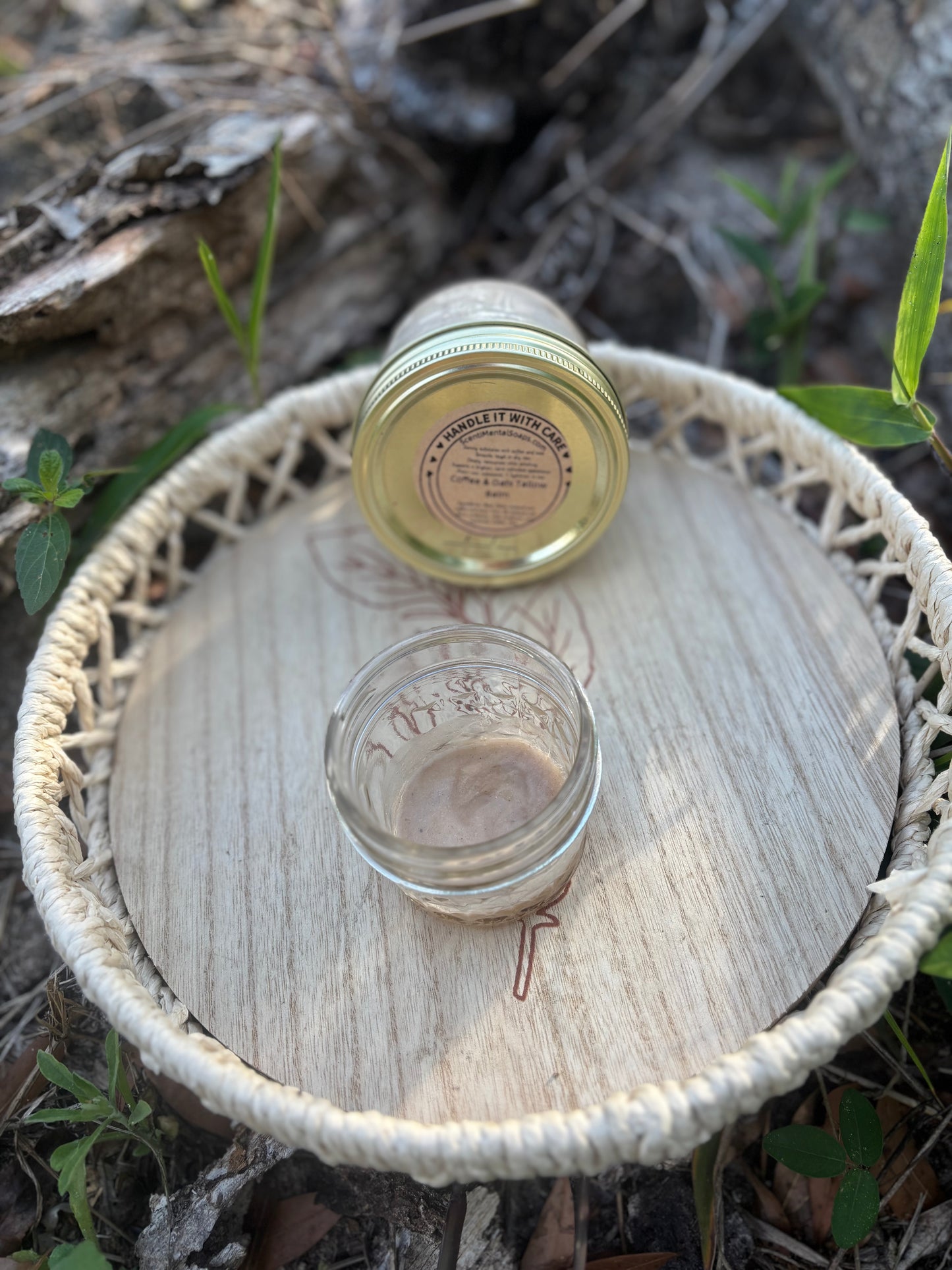 Coffee & Oats Tallow Balm - Large