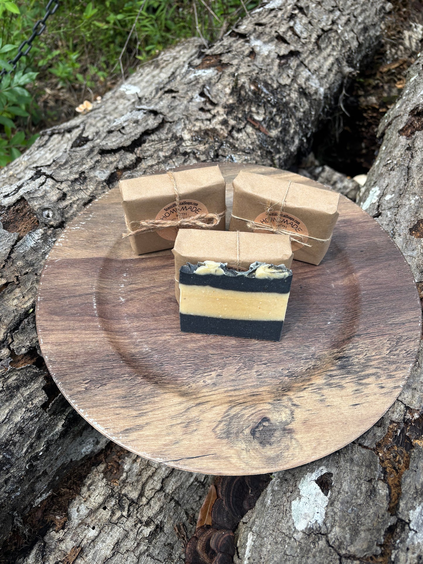 Amber Noir Tallow Soap - Large