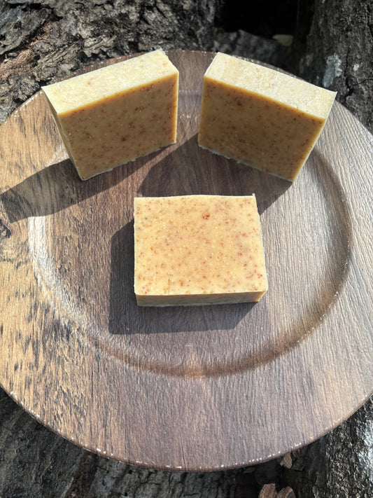 Unscented Oat & Honey Goat Milk Soap Bar - Large